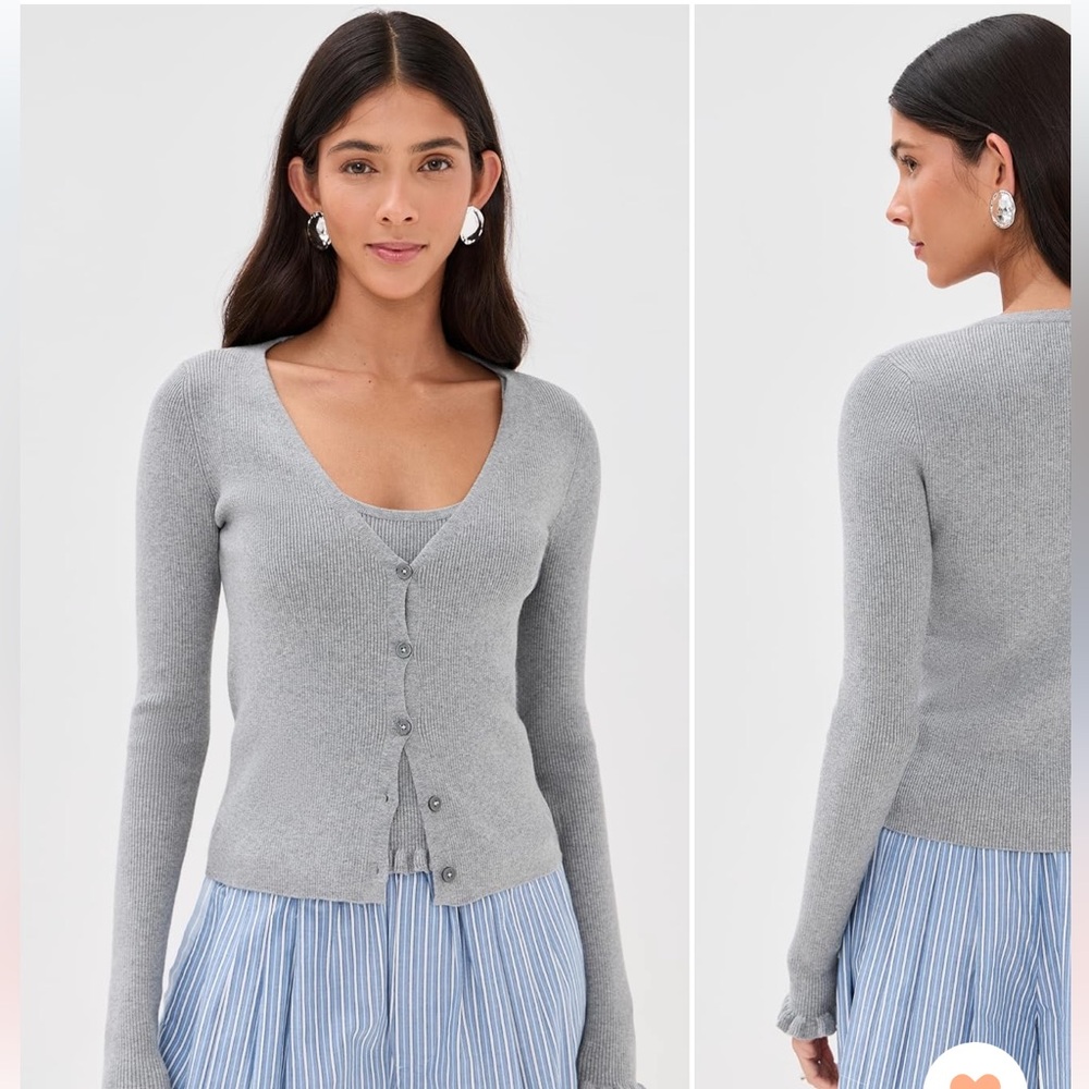 LE BOP Ruben Tank and Cardigan Set
